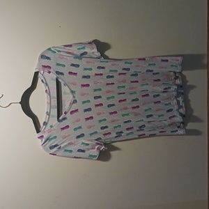 Fun Grey Pinapple Shirt